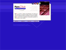 Tablet Screenshot of parsclick.com